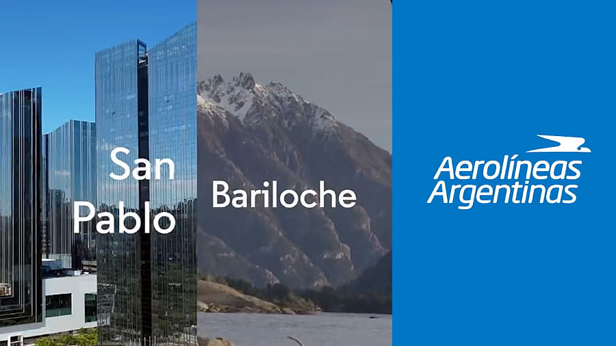 -Bariloche y San Pablo conectados por un vuelo directo de Aerolíneas Argentinas-