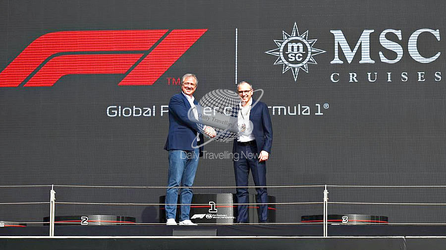 -MSC Cruceros es socio global de la Formula 1-