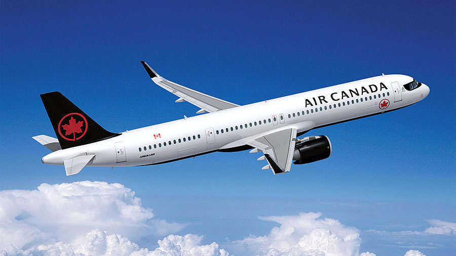 - Air Canada encarga seis Airbus A321XLR -