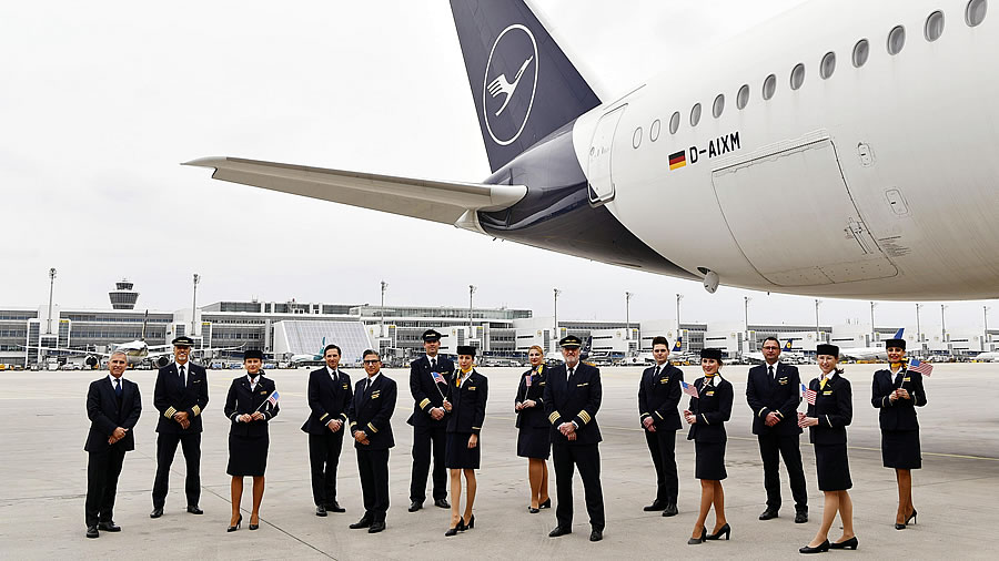 -Lufthansa comienza sus vuelos de larga distancia-