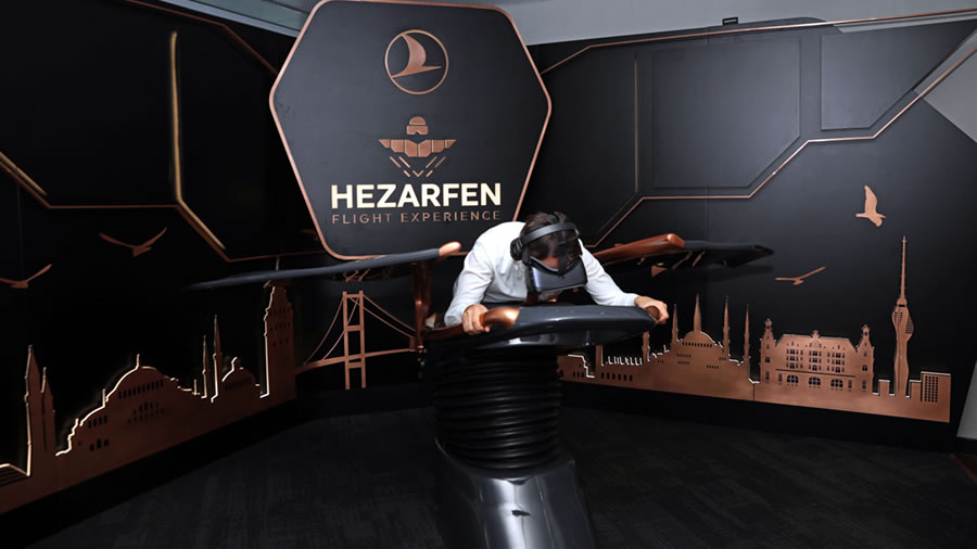 -Turkish Airlines lanzó un simulador de vuelo virtual Hezarfen Flight Simulator-