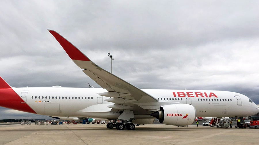 -Iberia incorpora su tercer A350 en el primer trimestre del año-