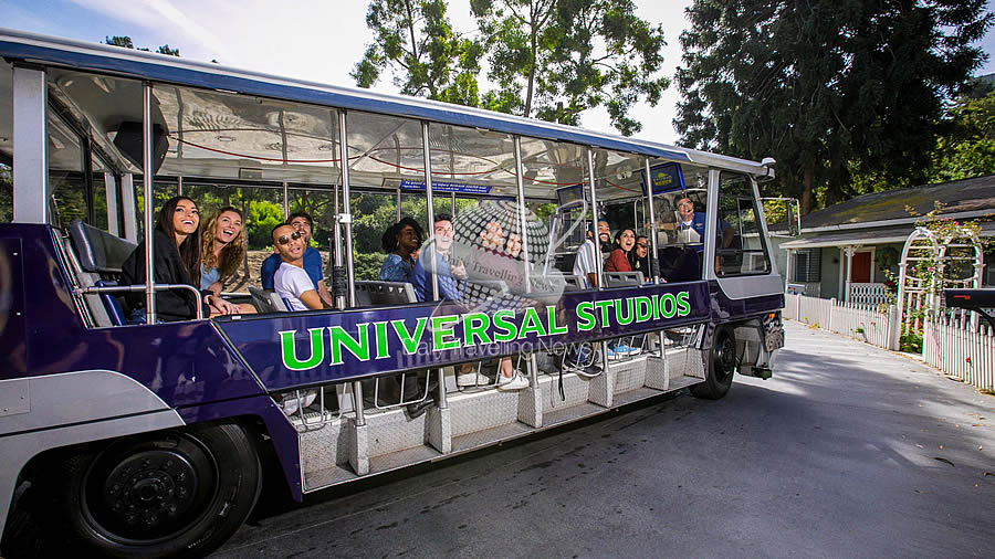 -Nuevos tranvías eléctricos en el Studio Tour de Universal Hollywood Studios-