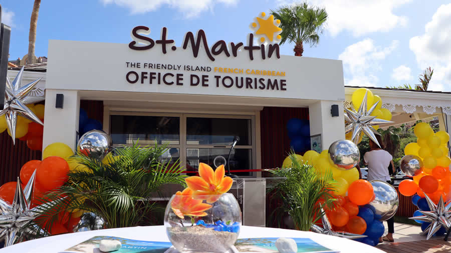 -Saint Martin present el nuevo kiosco de informacin turstica-