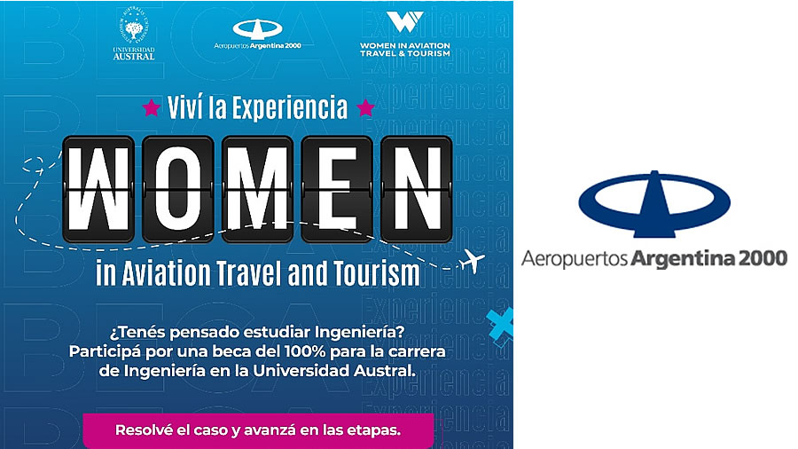 -AA2000 junto a Universidad Austral impulsan la iniciativa “Women in Aviation, Travel & Tourism”-