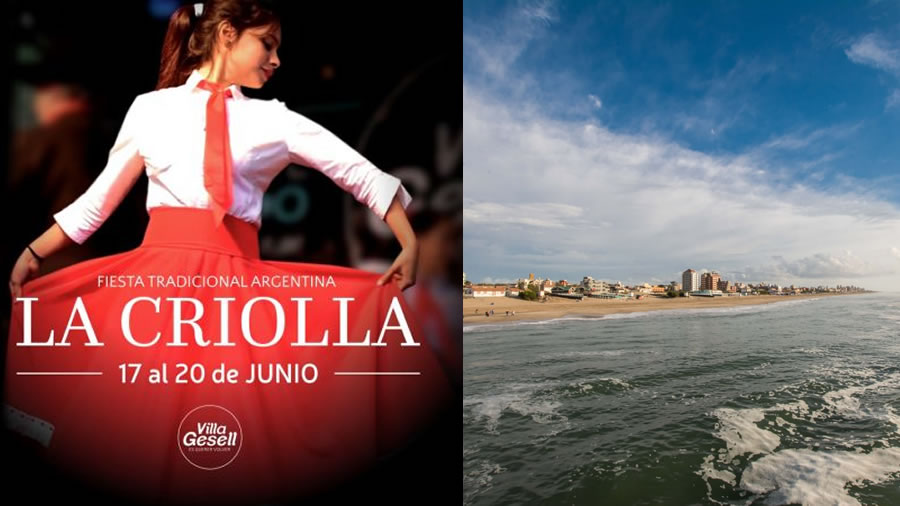 -La Criolla - Villa Gesell. el 17 al 20 de junio-