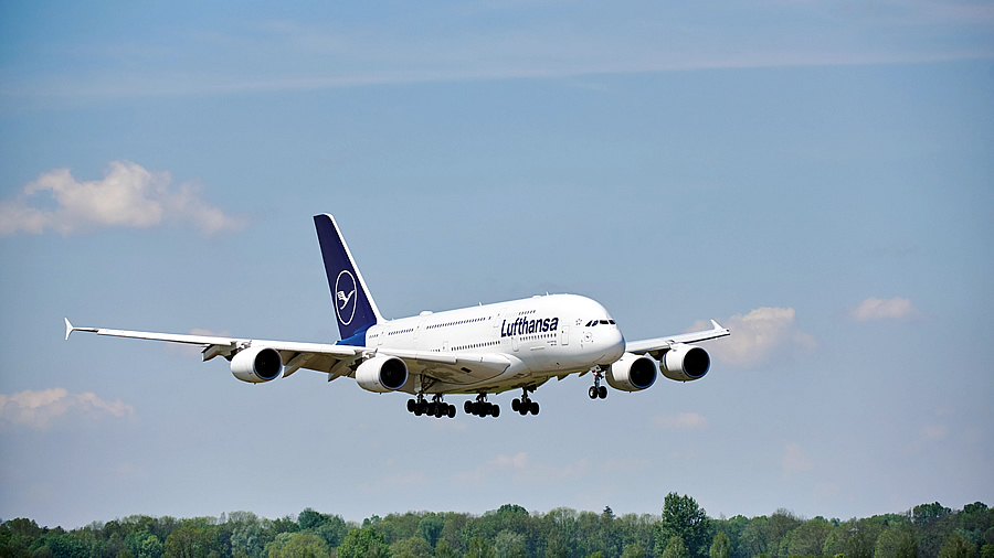 -Lufthansa reactiva el Airbus A380-