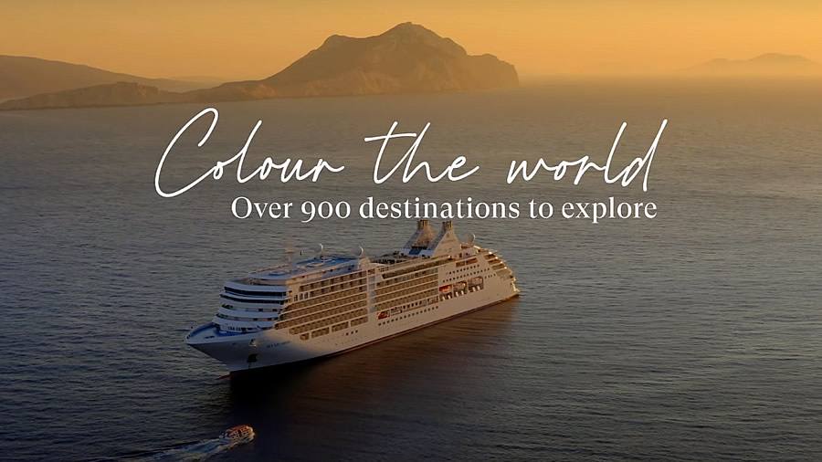 -Silversea Cruises revela su colección Colour The World 2024-2025-