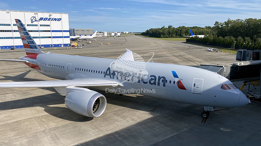 -American Airlines recibe el primer Boeing 787-8 del año-