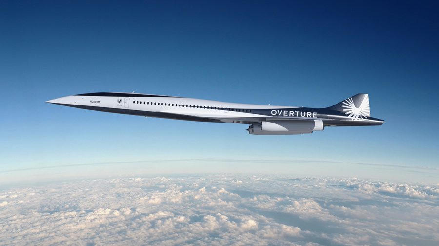 -American Airlines y Boom Supersonic anunciaron un acuerdo para la compra de 20 aviones Overture-