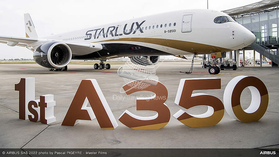 -Starlux recibe el primer A350-
