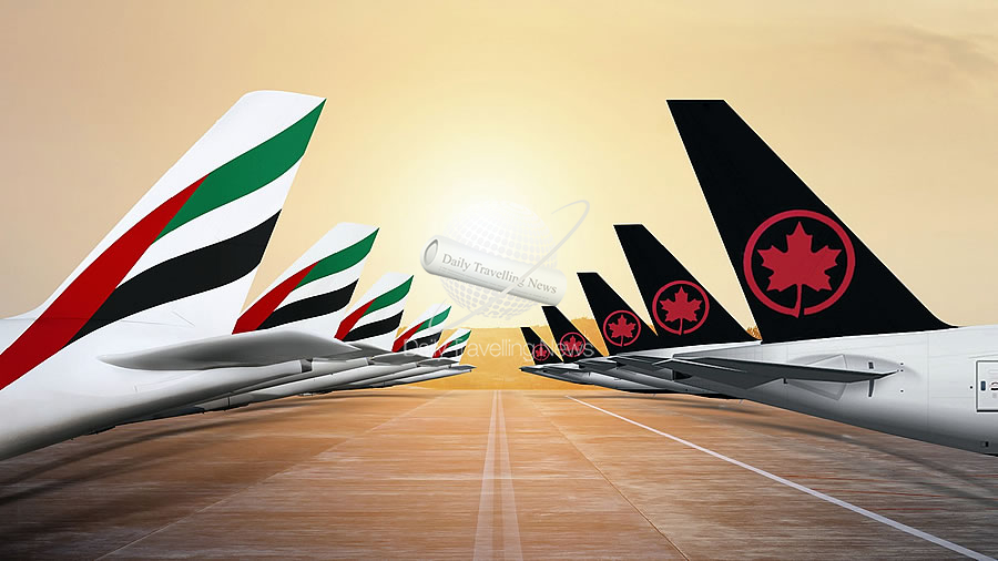-Emirates y Air Canada activan una asociación de código compartido-