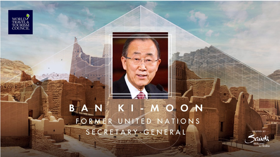-WTTC anuncia a Ban Ki-Moon como orador principal de la Cumbre Mundial en Arabia Saudita-