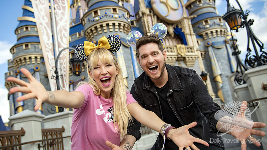 -Michael Bublé y Luisana Lopilato Regresan a “Casa” a Walt Disney World Resort-