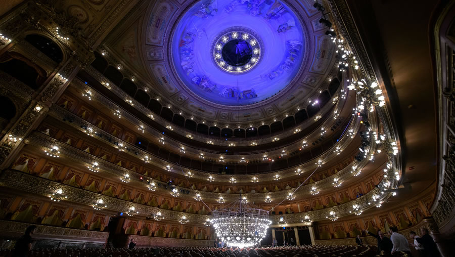 -El Teatro Colón ahora es 100% LED-