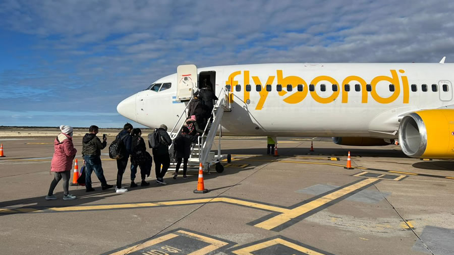 -Flybondi aumenta un 30 por ciento sus vuelos a partir de diciembre-