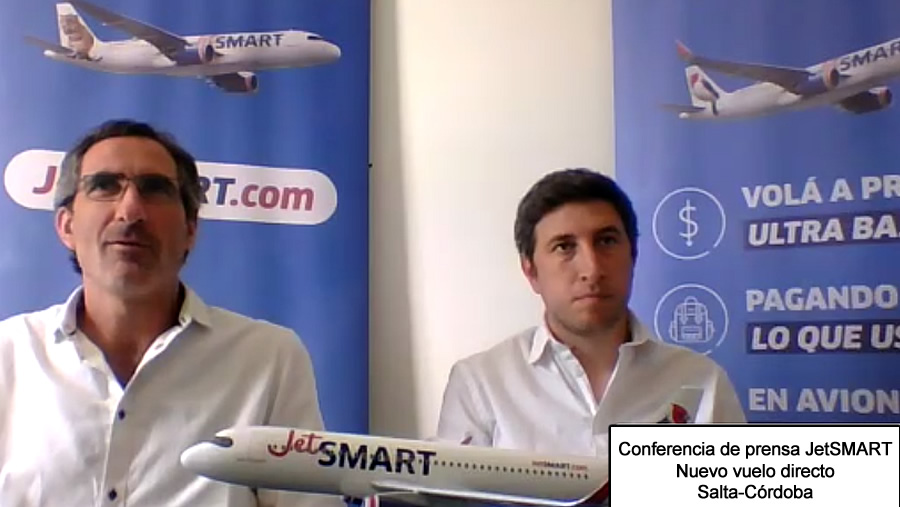-JetSMART volará directo entre Salta y Córdoba a partir del 4 de abril-