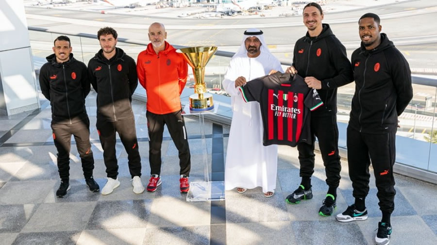 -Emirates y el AC Milán amplían su asociación de larga data-