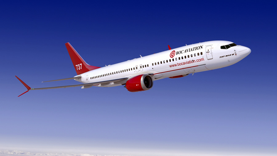 -Boeing entregará 40 aviones 737-8 a  BOC Aviation-