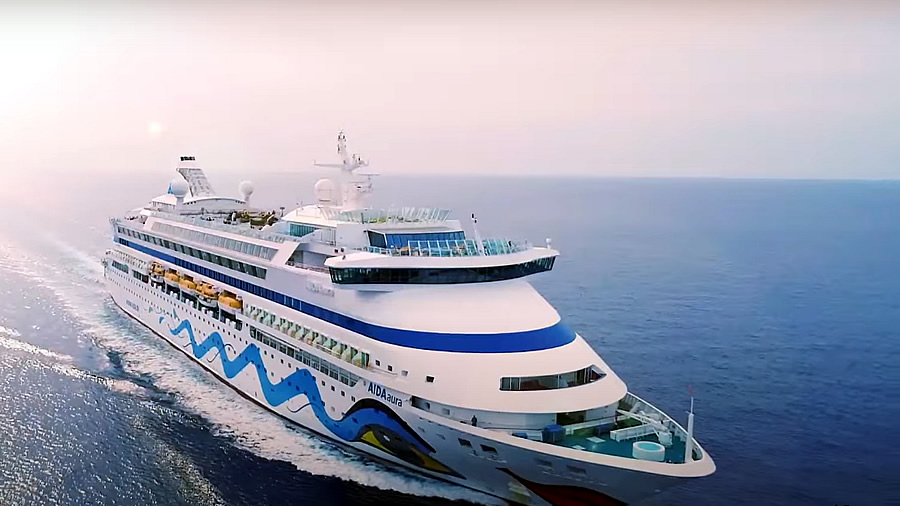 -AIDA Cruises abre la temporada de despedida de AIDAaura el 9 de enero de 2023-