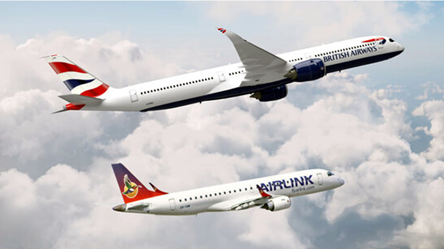 -British Airways anunci una asociacin de cdigo compartido con Airlink-