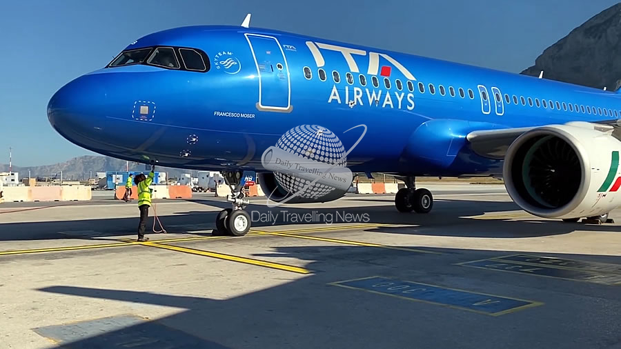 -El Airbus A320neo de ITA Airways con librea azul entra en operaciones-