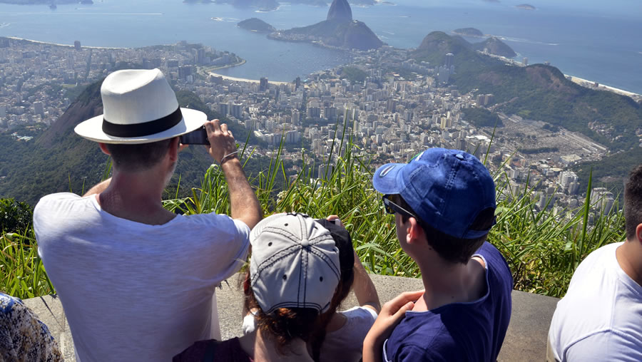 -Brasil recibió el doble de turistas internacionales en enero 2023-