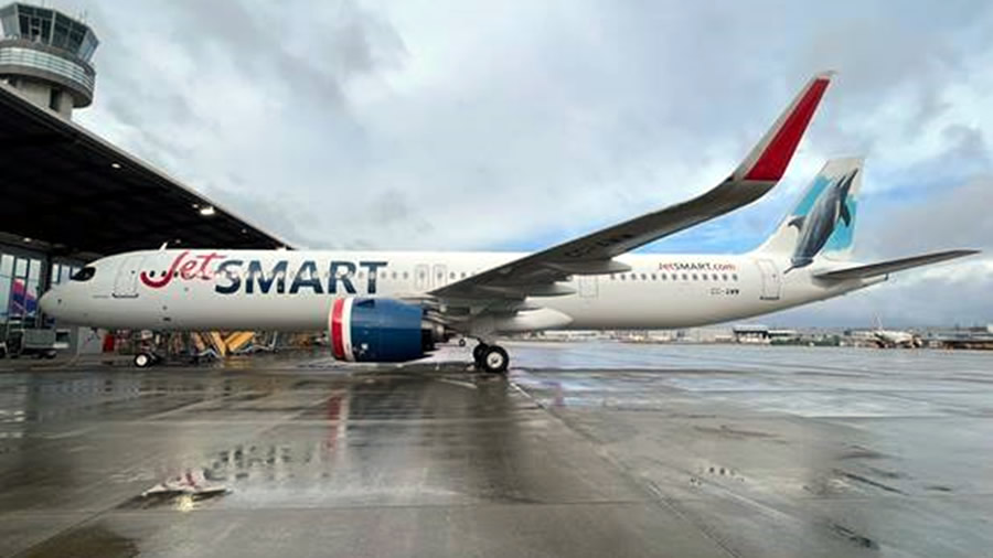 -JetSMART recibe su cuarto A321-