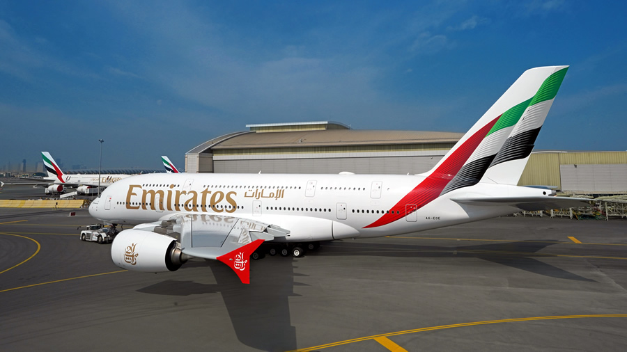 -Nueva librea exclusiva para la flota de Emirates-