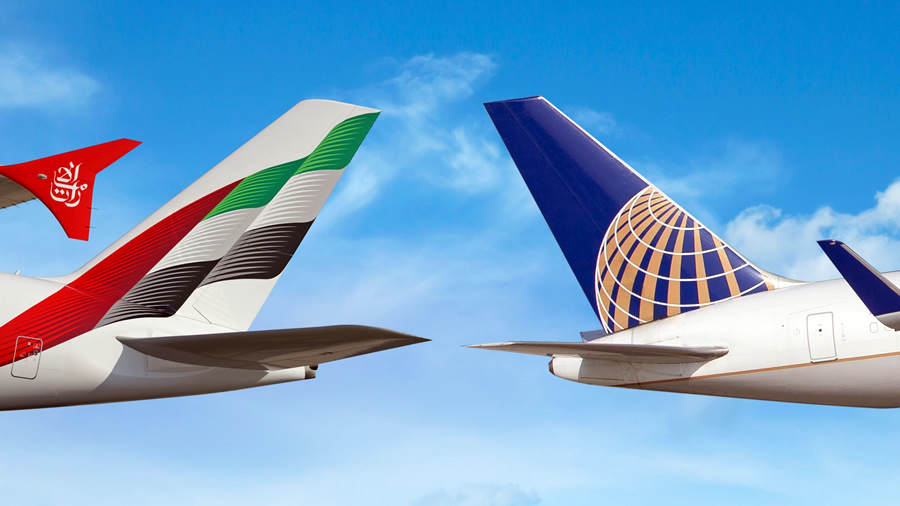 -Emirates y United activan la asociación de código compartido-