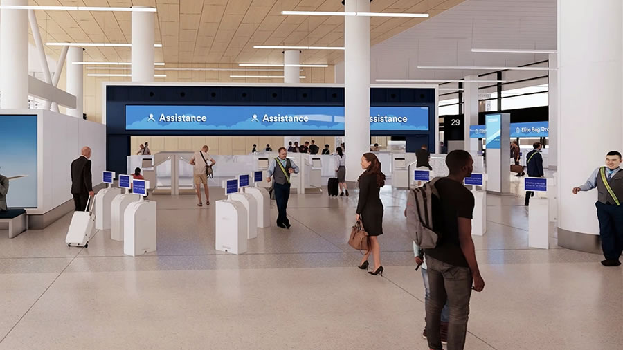 -Alaska Airlines está transformando la experiencia del lobby del aeropuerto-
