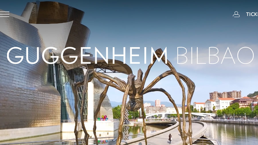 -La web del Museo Guggenheim Bilbao gana un premio internacional Webby Award-
