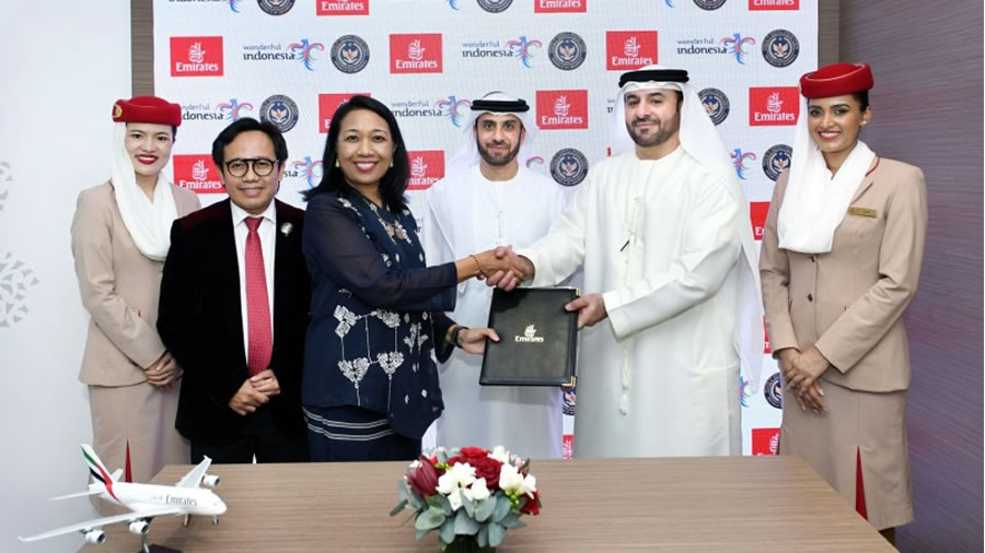 -Emirates fortalece la colaboración con Turismo de Indonesia, Marruecos y Zimbabue-