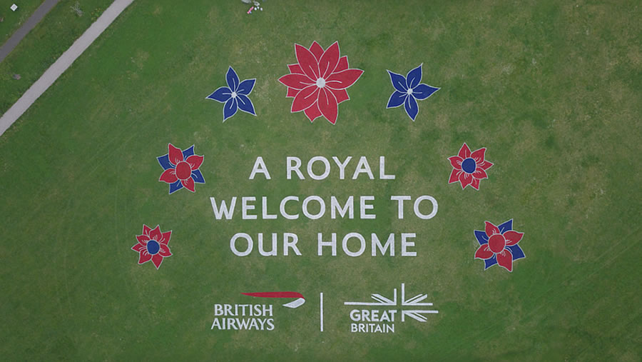 -British Airways y VisitBritain reciben a los visitantes para la coronación del Rey y la Reina-