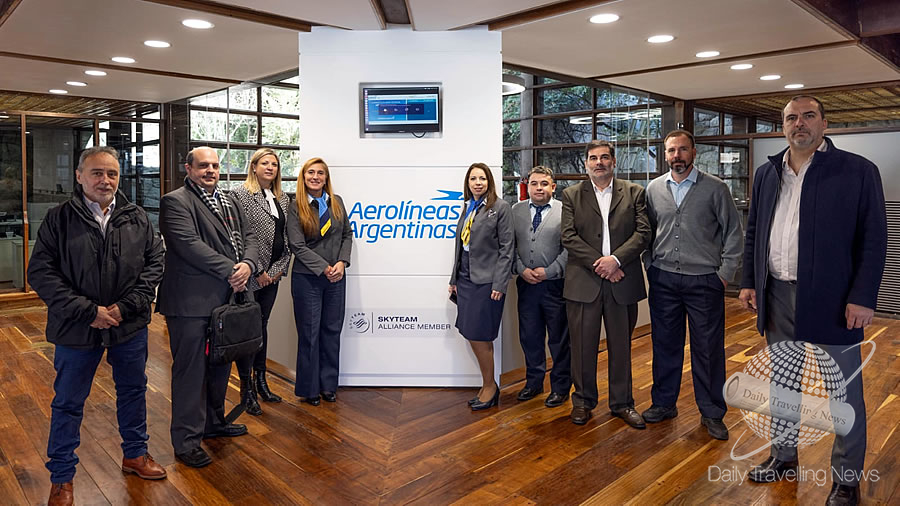 -Aerolíneas Argentinas reinaugura la histórica sucursal de Bariloche-