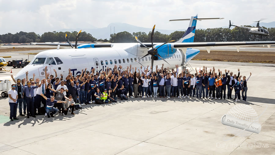 -TagAirlines fortalece la conectividad area con la incorporacin de su cuarto ATR 72-