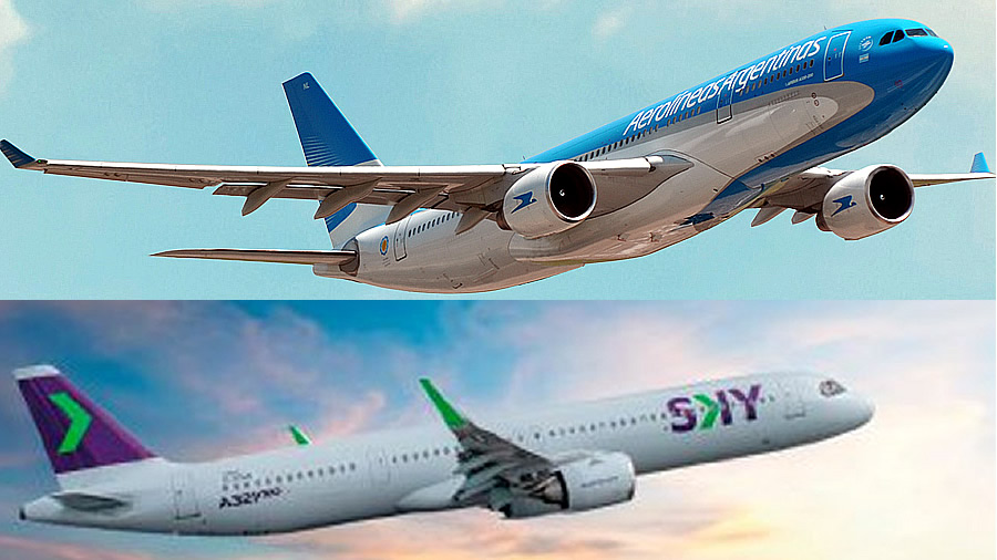 -Acuerdo interlineal entre Aerolneas Argentinas y SKY-