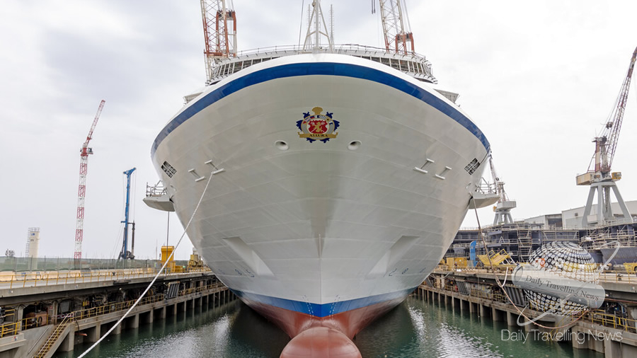 -El nuevo barco Allura de Oceania Cruises sale a flote-
