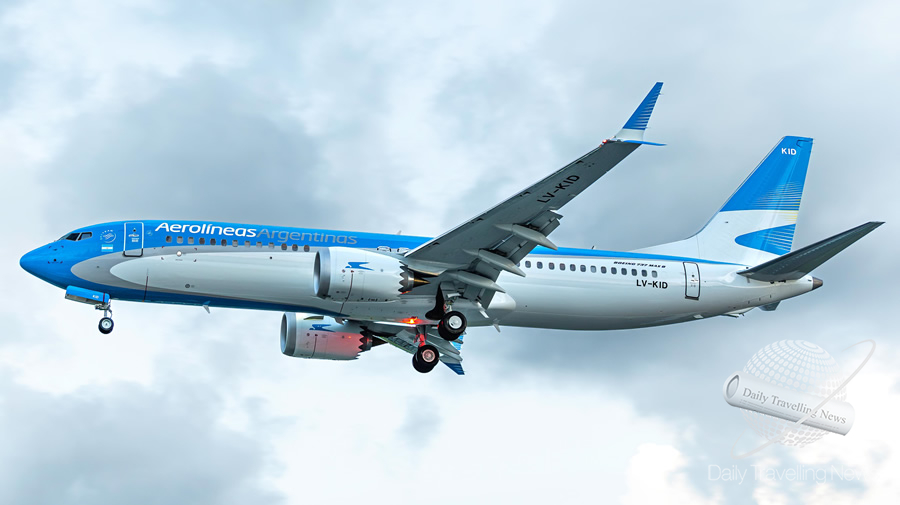 -Aerolneas Argentinas suma un nuevo Boeing 737 MAX-