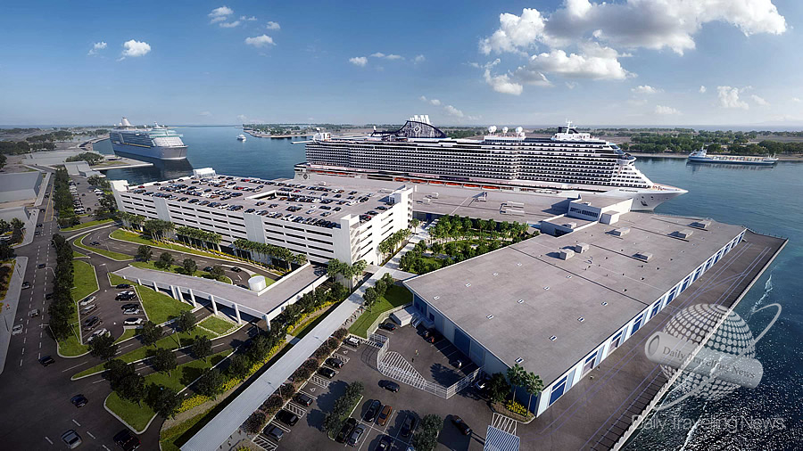 -Comienza la construccin de la 4ta Terminal de Cruceros de Galveston, futura Terminal del MSC Seasca-