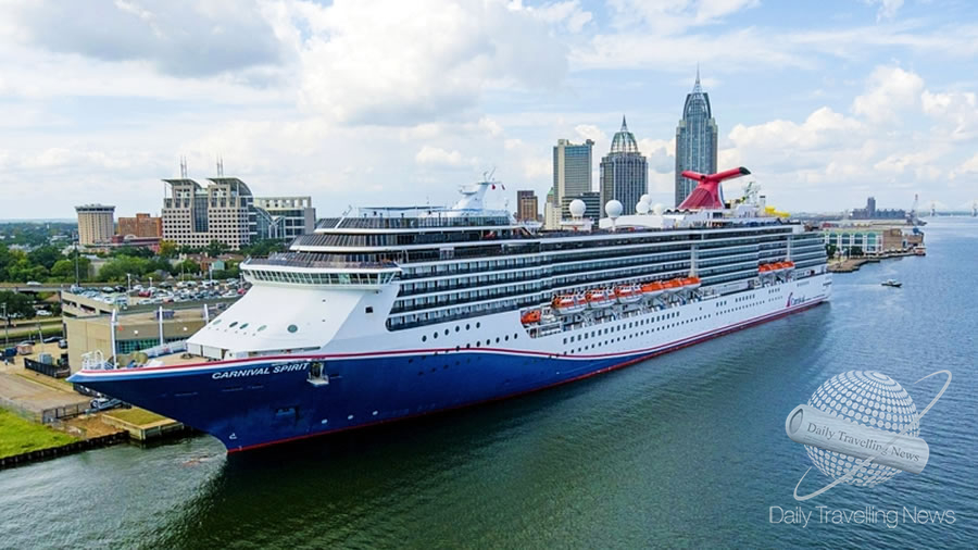 -Nuevas salidas de Carnival Cruise Line desde Tampa y Mobile-