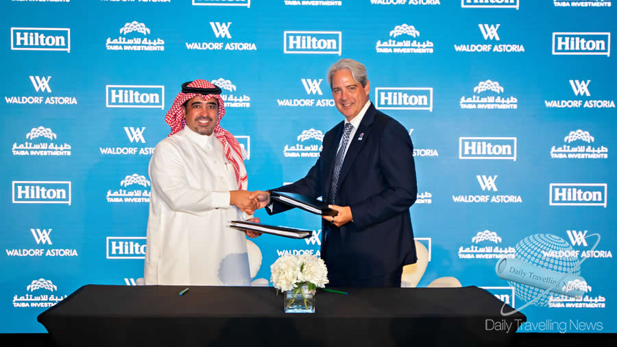 -Taiba Investments y Hilton presentarn el primer Waldorf Astoria de Madina-