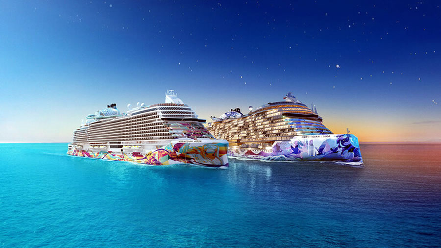 Norwegian Cruise Holdings lanza su nueva generación de barcos