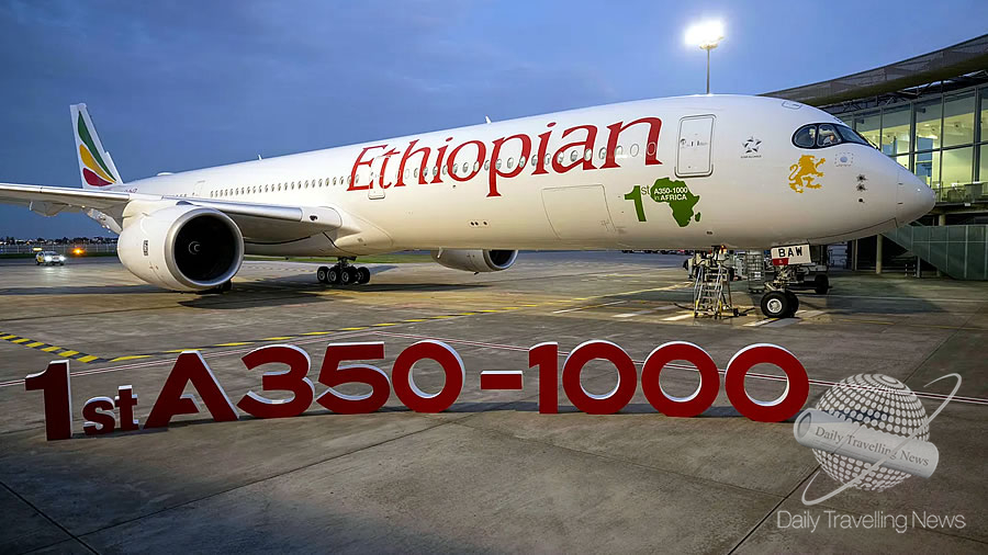 -Ethiopian Airlines recibe el primer Airbus A350-1000 de frica-