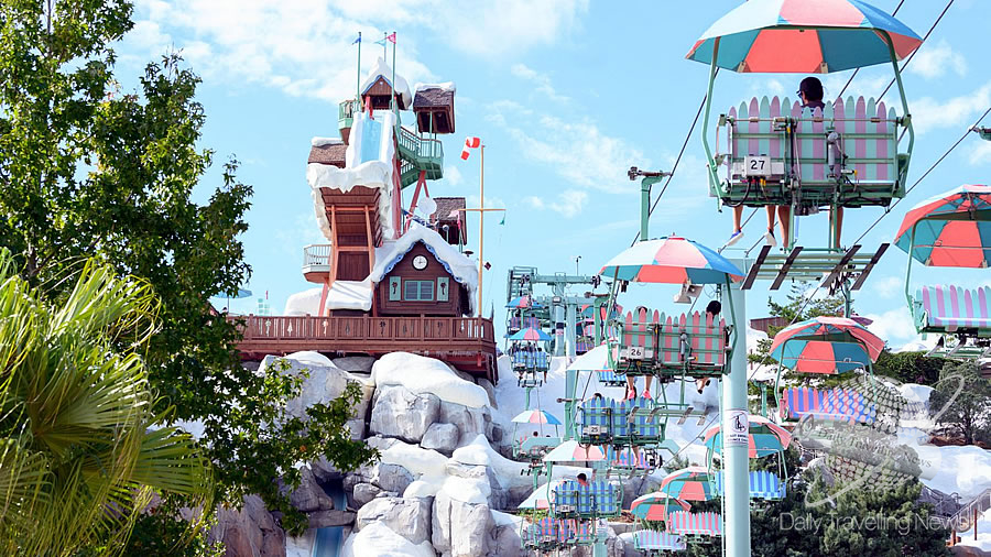 -Disney Blizzard Beach reabre para que los visitantes disfruten de la diversin invernal bajo el sol -