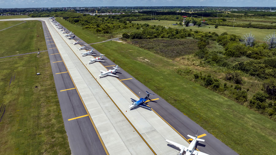 -Operativo especial en el Aeropuerto Internacional de Ezeiza por la Final de Copa Libertadores 2024-