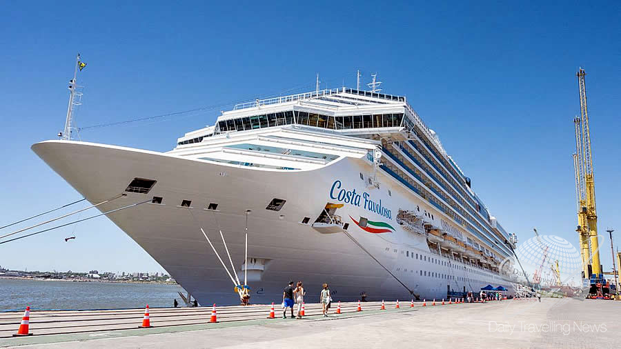 -Costa inaugura su temporada de cruceros desde el puerto de Buenos Aires-