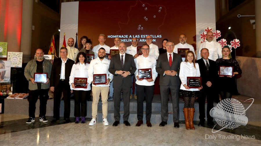 -l Gobierno de Aragn rinde homenaje a los restaurantes aragoneses con Estrellas Michelin-