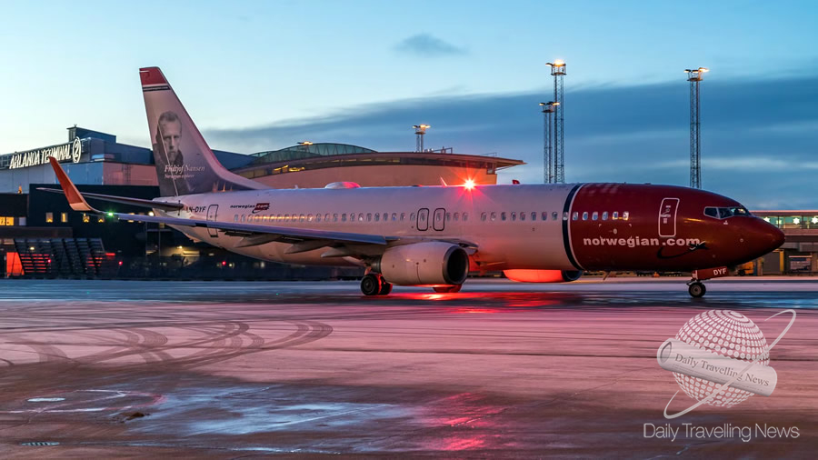 -Norwegian Group traslad 1,8 millones de pasajeros en diciembre-