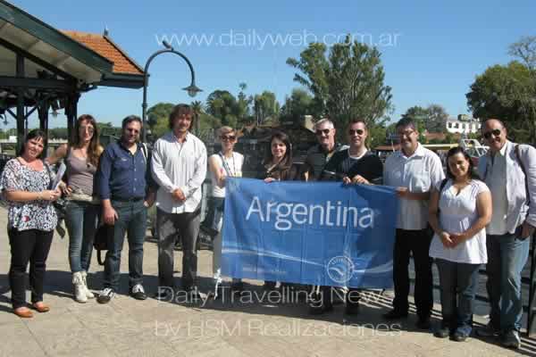 -Operadores italianos visitaron el Tigre.-